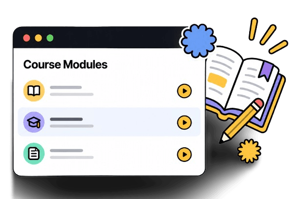 SabiLearn course modules and interactive learning materials
